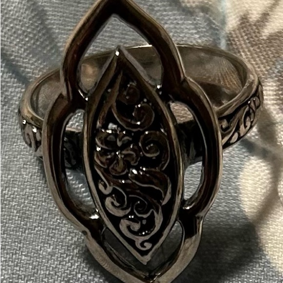 Vintage Bali Legacy Sterling Silver Marquise size 9 - Picture 5 of 8